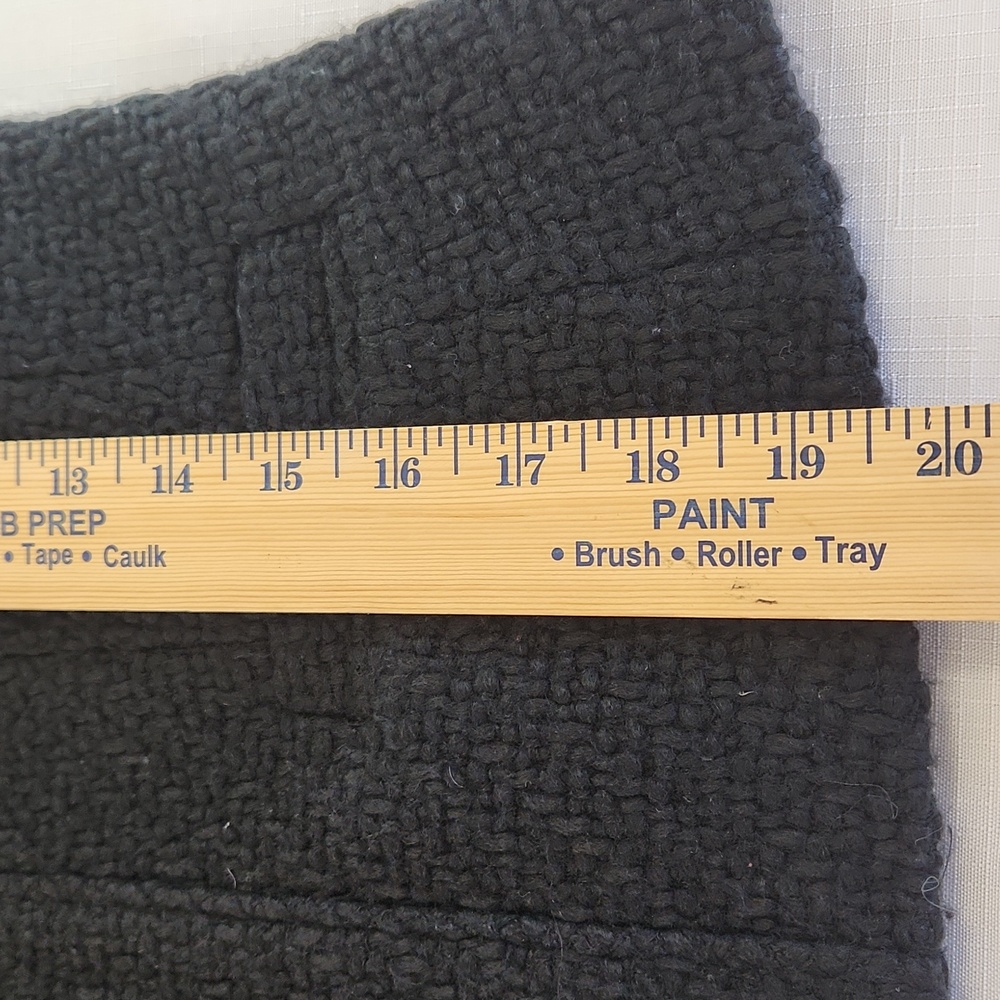 Land's End Black Cropped Jacket Blazer. Size 6p - Picture 8 of 8